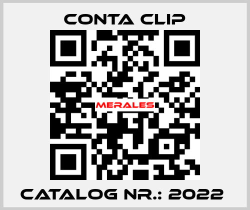 CATALOG NR.: 2022  Conta Clip