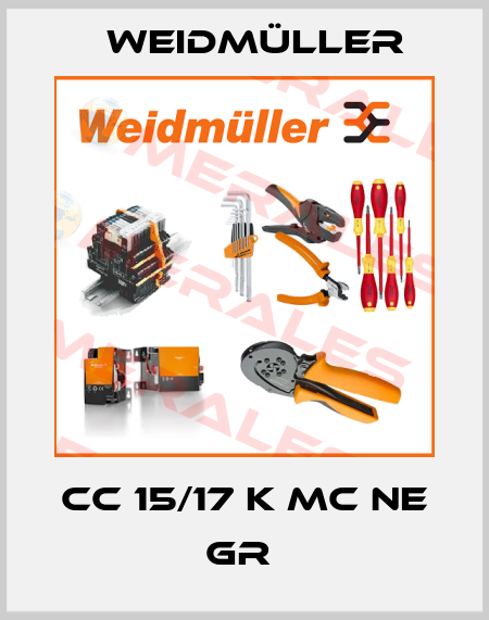 CC 15/17 K MC NE GR  Weidmüller
