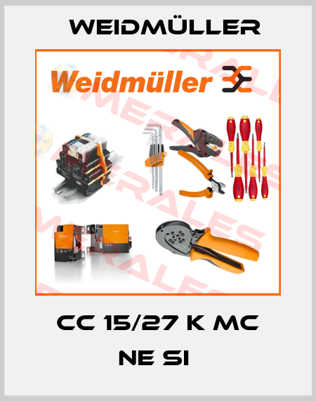CC 15/27 K MC NE SI  Weidmüller