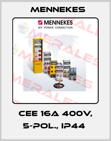 CEE 16A 400V, 5-POL., IP44  Mennekes