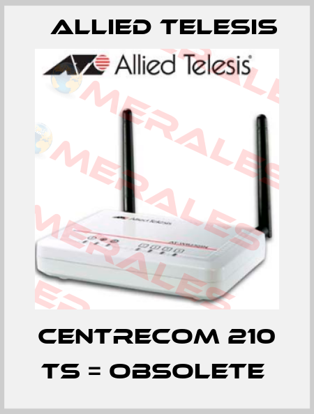 CENTRECOM 210 TS = obsolete  Allied Telesis
