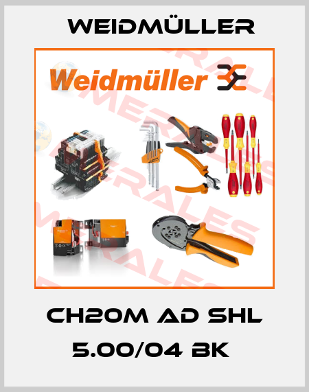 CH20M AD SHL 5.00/04 BK  Weidmüller