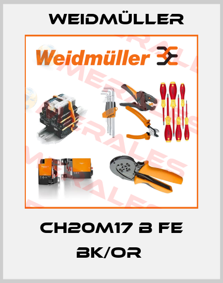 CH20M17 B FE BK/OR  Weidmüller