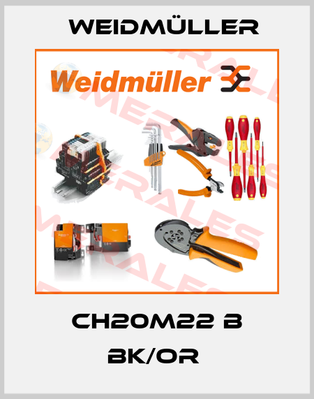 CH20M22 B BK/OR  Weidmüller