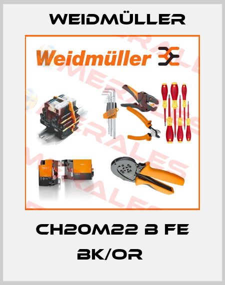 CH20M22 B FE BK/OR  Weidmüller