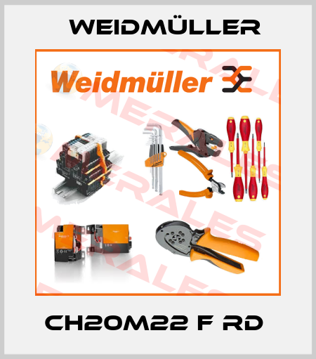 CH20M22 F RD  Weidmüller