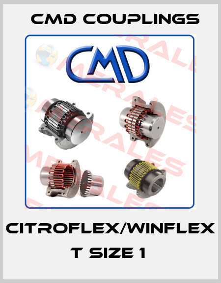 CITROFLEX/WINFLEX T SIZE 1  Cmd Couplings