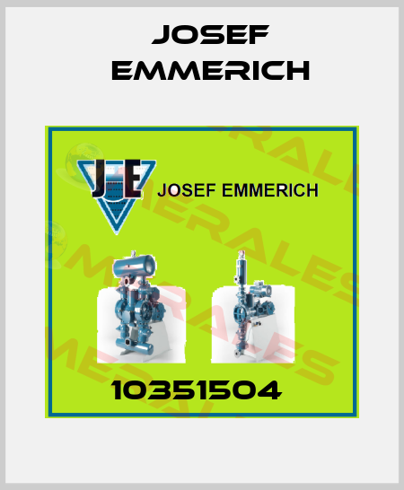 10351504  Josef Emmerich
