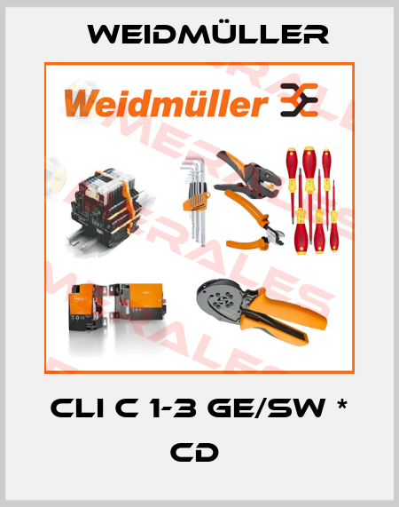 CLI C 1-3 GE/SW * CD  Weidmüller