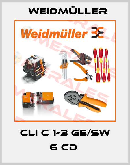 CLI C 1-3 GE/SW 6 CD  Weidmüller