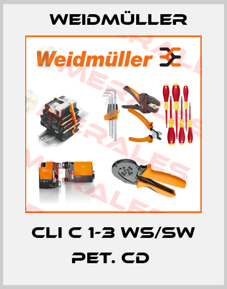 CLI C 1-3 WS/SW PET. CD  Weidmüller