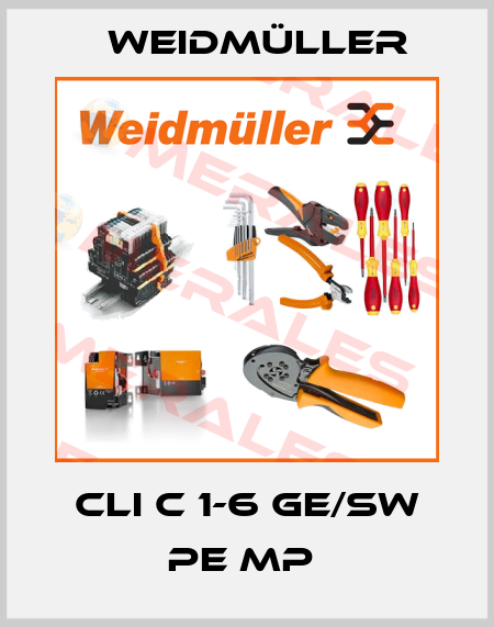 CLI C 1-6 GE/SW PE MP  Weidmüller