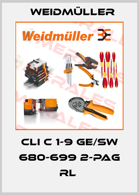 CLI C 1-9 GE/SW 680-699 2-PAG RL  Weidmüller