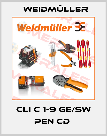 CLI C 1-9 GE/SW PEN CD  Weidmüller