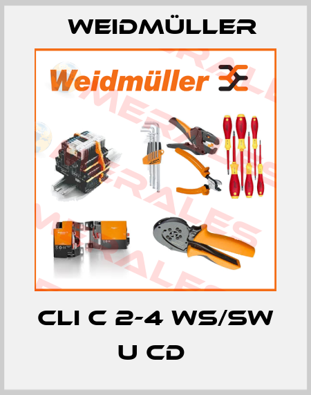 CLI C 2-4 WS/SW U CD  Weidmüller