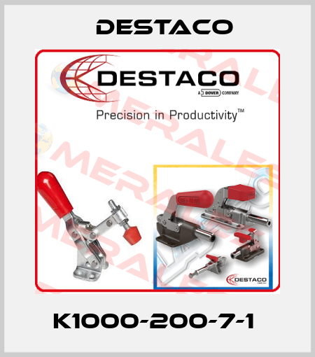 K1000-200-7-1  Destaco