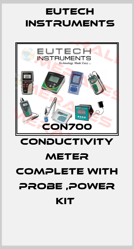 CON700 CONDUCTIVITY METER COMPLETE WITH PROBE ,POWER KIT  Eutech Instruments