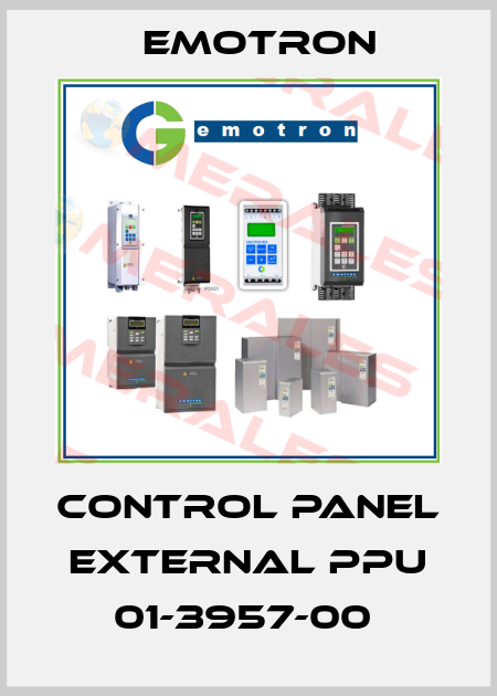 CONTROL PANEL EXTERNAL PPU 01-3957-00  Emotron