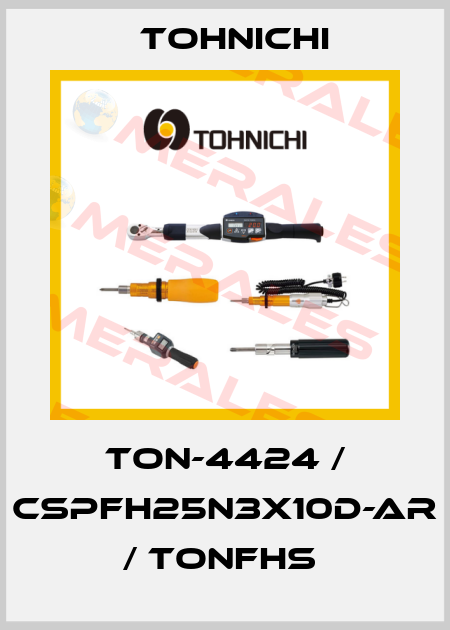 TON-4424 / CSPFH25N3X10D-AR / TONFHS  Tohnichi