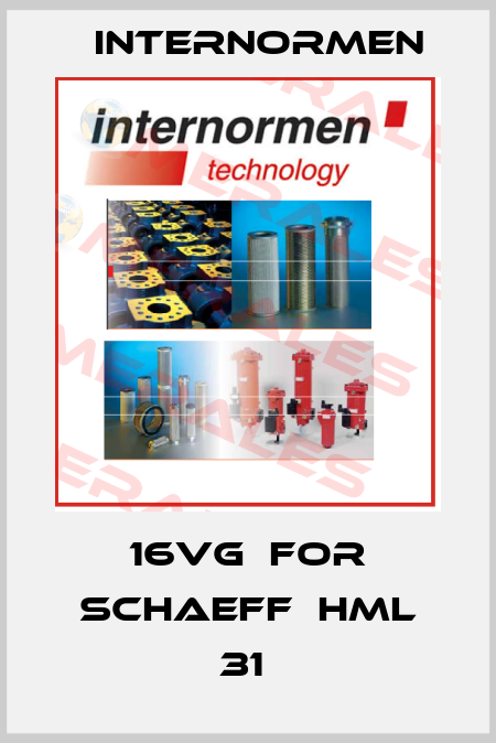 16VG  for Schaeff  HML 31  Internormen