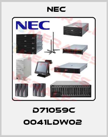 D71059C 0041LDW02  Nec