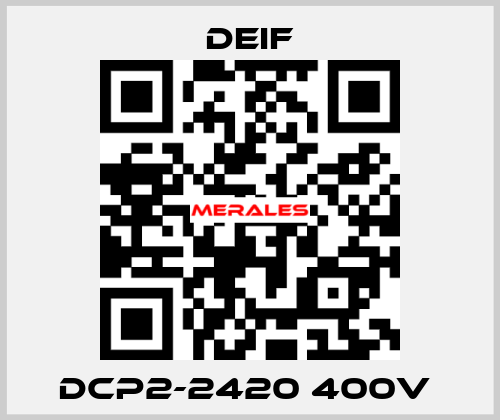 DCP2-2420 400V  Deif