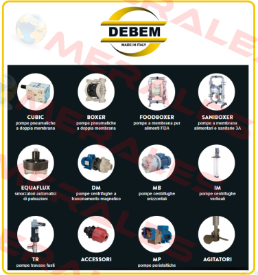 DEBEM MINIBOXER DIYAFRAM PTFE  Debem