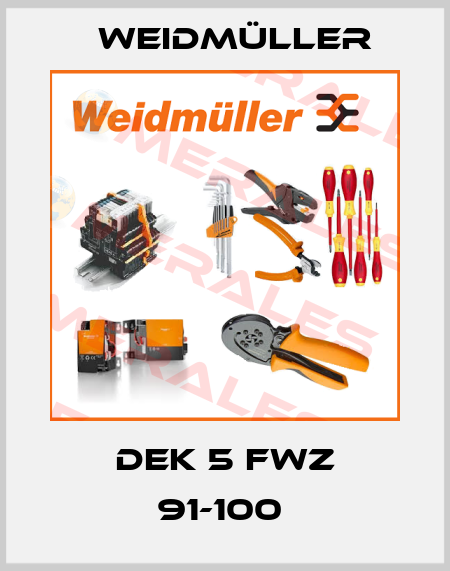 DEK 5 FWZ 91-100  Weidmüller