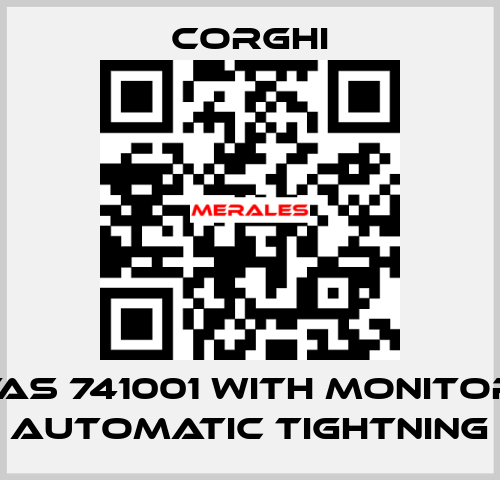 VAS 741001 with monitor, automatic tightning Corghi