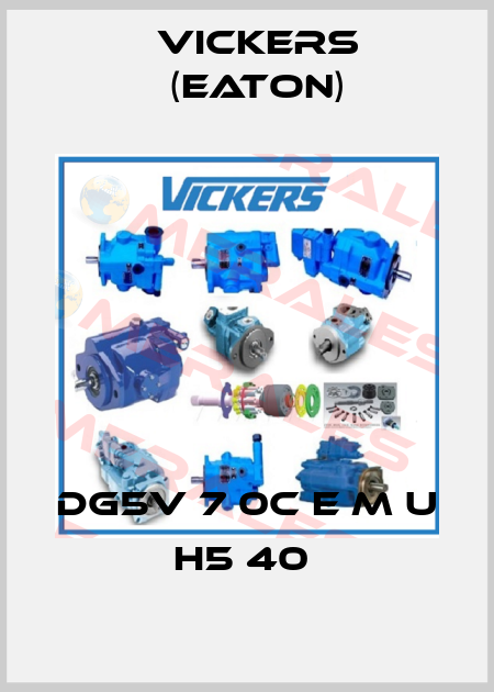 DG5V 7 0C E M U H5 40  Vickers (Eaton)