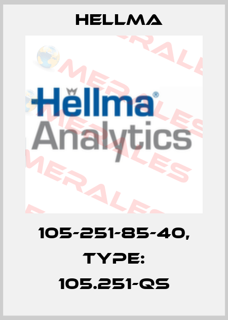 105-251-85-40, Type: 105.251-QS Hellma