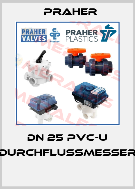 DN 25 PVC-U DURCHFLUSSMESSER  Praher