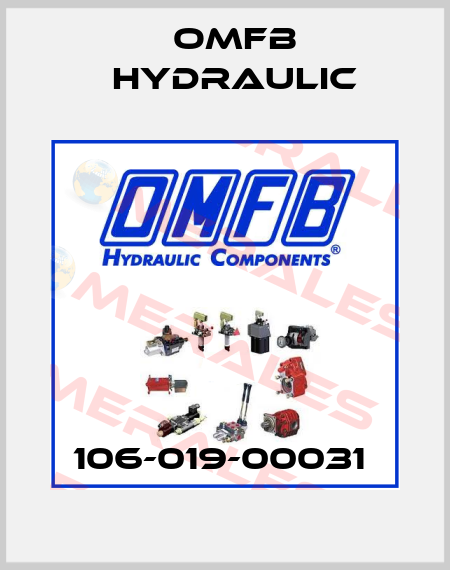 106-019-00031  OMFB Hydraulic