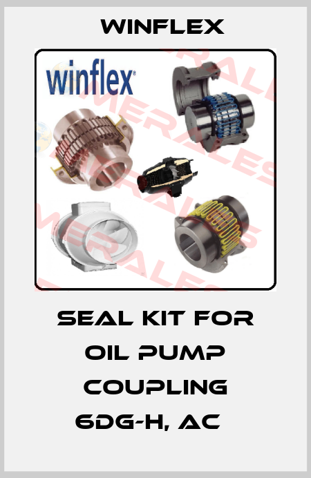 seal kit for OIL PUMP COUPLING 6DG-H, AC   Winflex