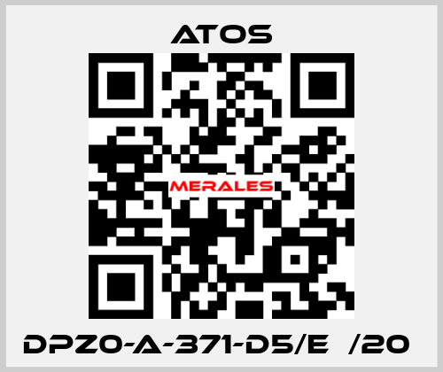 DPZ0-A-371-D5/E  /20  Atos