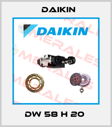 DW 58 H 20  Daikin