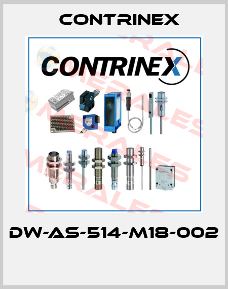 DW-AS-514-M18-002  Contrinex
