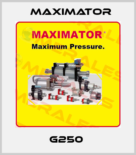 G250  Maximator