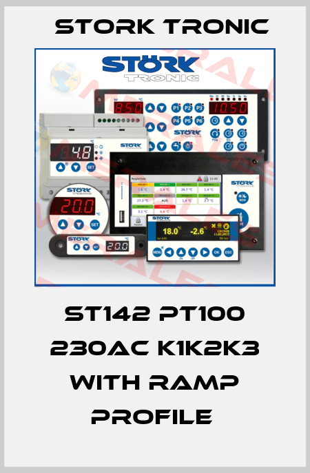 ST142 Pt100 230AC K1K2K3 with ramp profile  Stork tronic