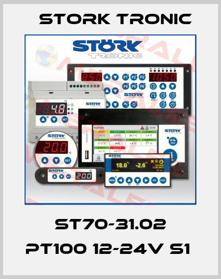 ST70-31.02 PT100 12-24V S1  Stork tronic