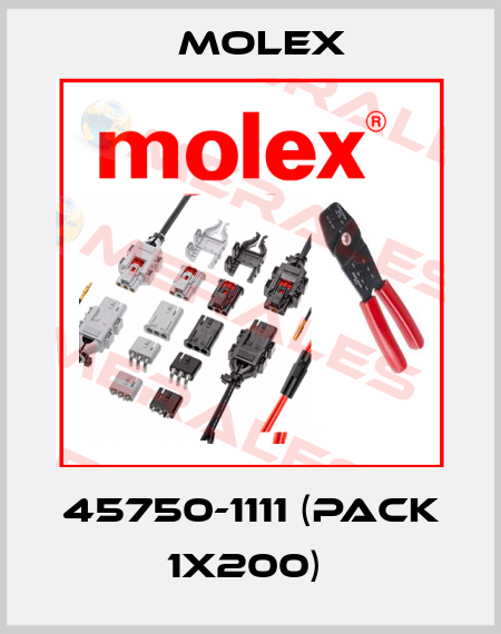 45750-1111 (pack 1x200)  Molex