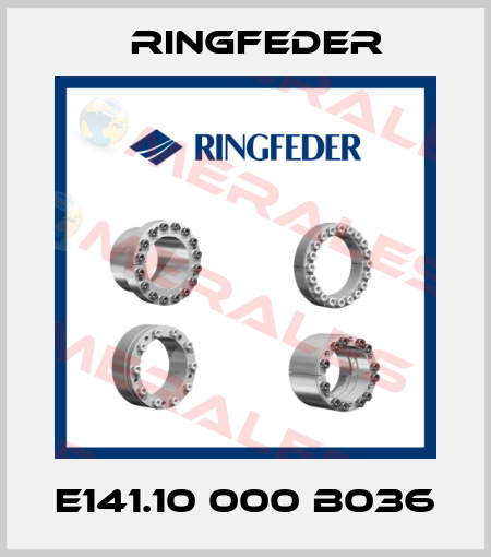 E141.10 000 B036 Ringfeder