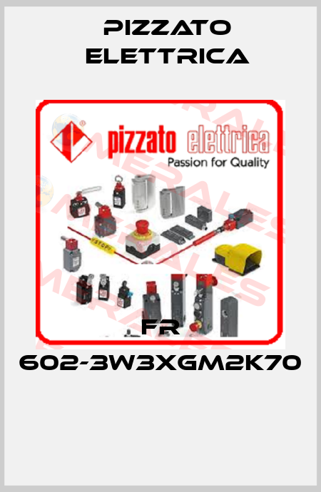 FR 602-3W3XGM2K70  Pizzato Elettrica