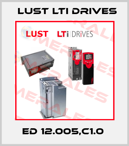 ED 12.005,C1.0  LUST LTI Drives