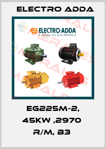 EG225M-2, 45KW ,2970  R/M, B3  Electro Adda