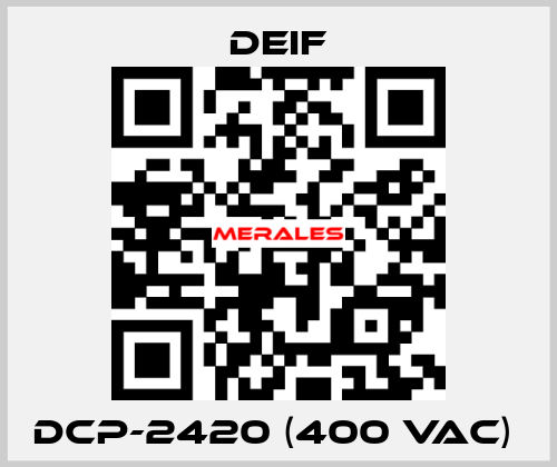 DCP-2420 (400 VAC)  Deif