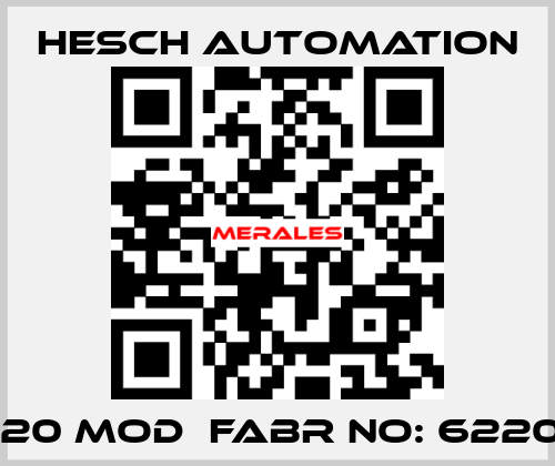 HE 5120 MOD  Fabr No: 62200102 Hesch Automation