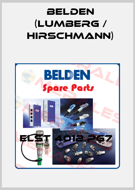 ELST 4012 PG7  Belden (Lumberg / Hirschmann)