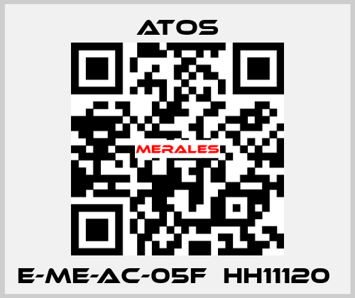 E-ME-AC-05F  HH11120  Atos