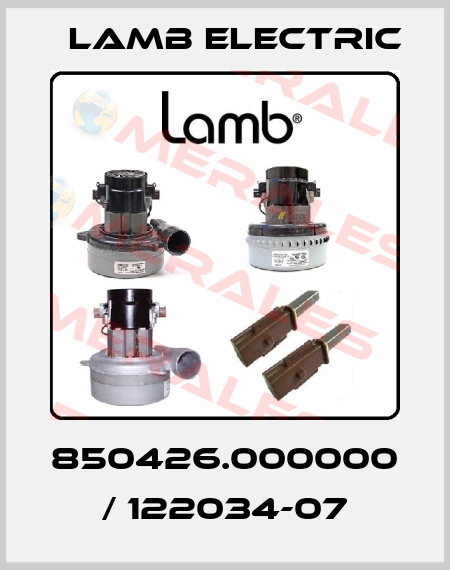 850426.000000 / 122034-07 Lamb Electric